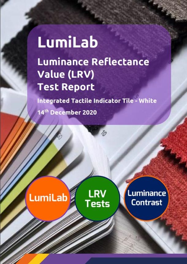 Tactile Ground Surface Indicator Luminance Contrast